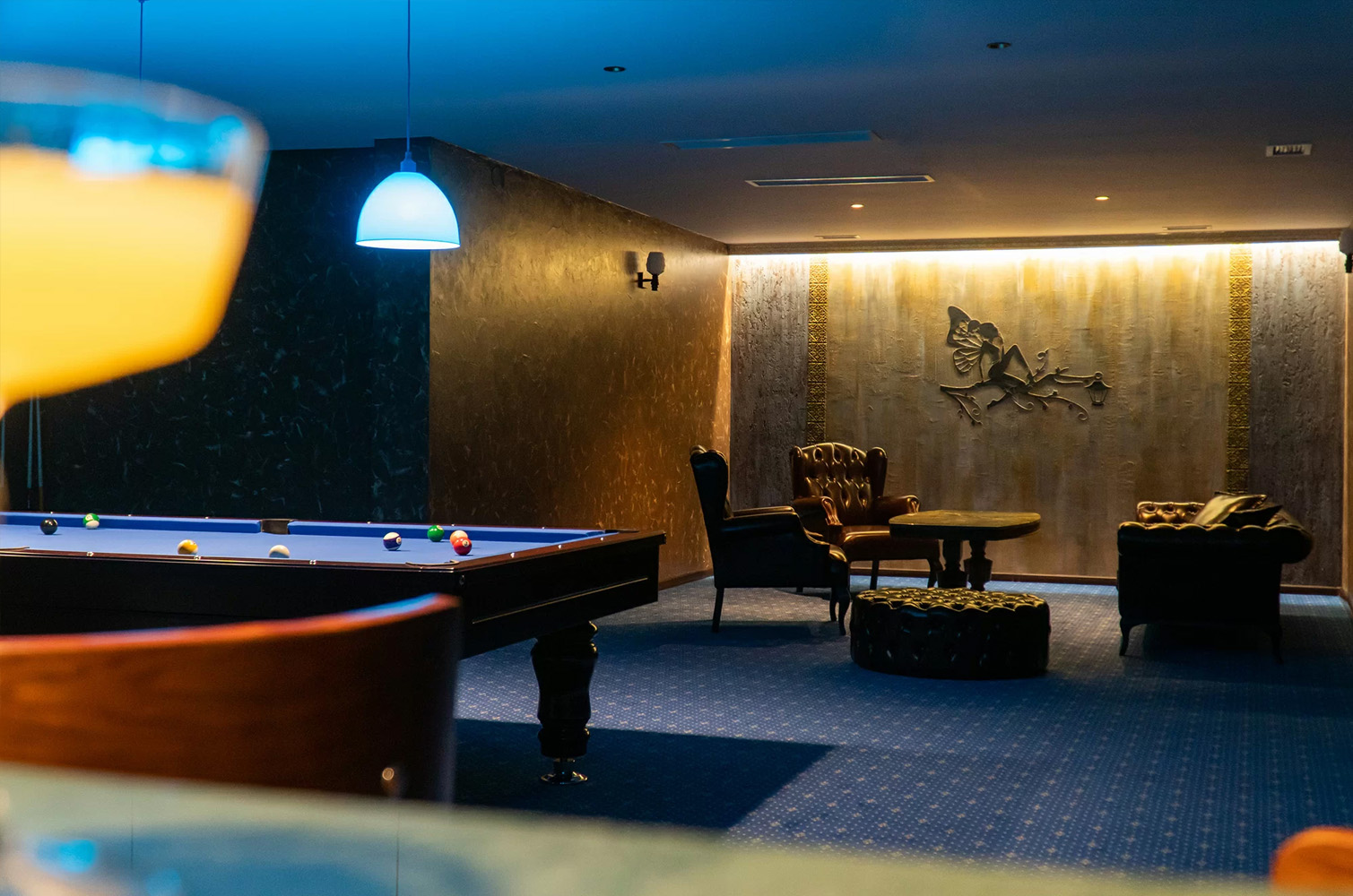 The elite complex Villa Elysium Park offers a number of interesting entertainment.