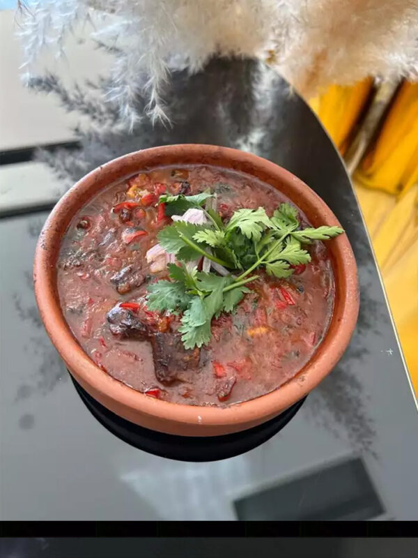 Chashushuli (stew) with beef 