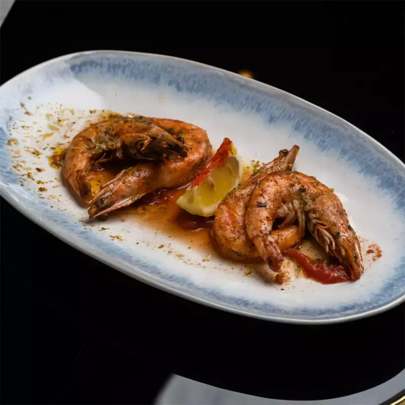 AROMATIC SHRIMP WITH LEMON